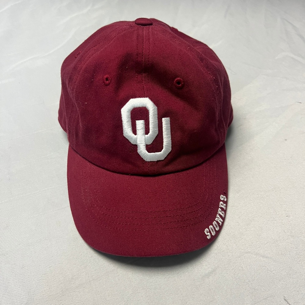 Oklahoma‎ Sooners Captivating Headgear Maroon Hat Cap Adjustable NCAA Baseball